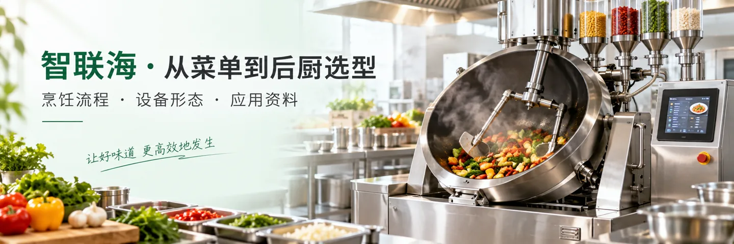 首页后厨专题广告，智联海机器人资讯
